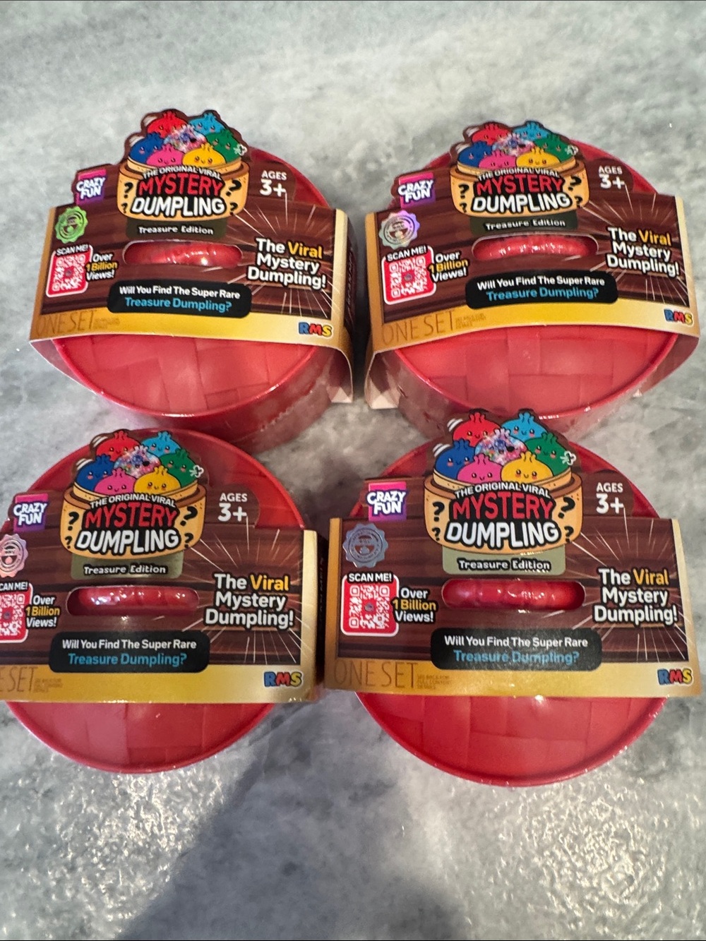 Mystery Dumpling Treasure Edition Red Surprise Toy -